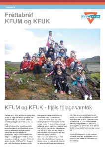 Fréttabréf KFUM og KFUK jún 2012 forsíða