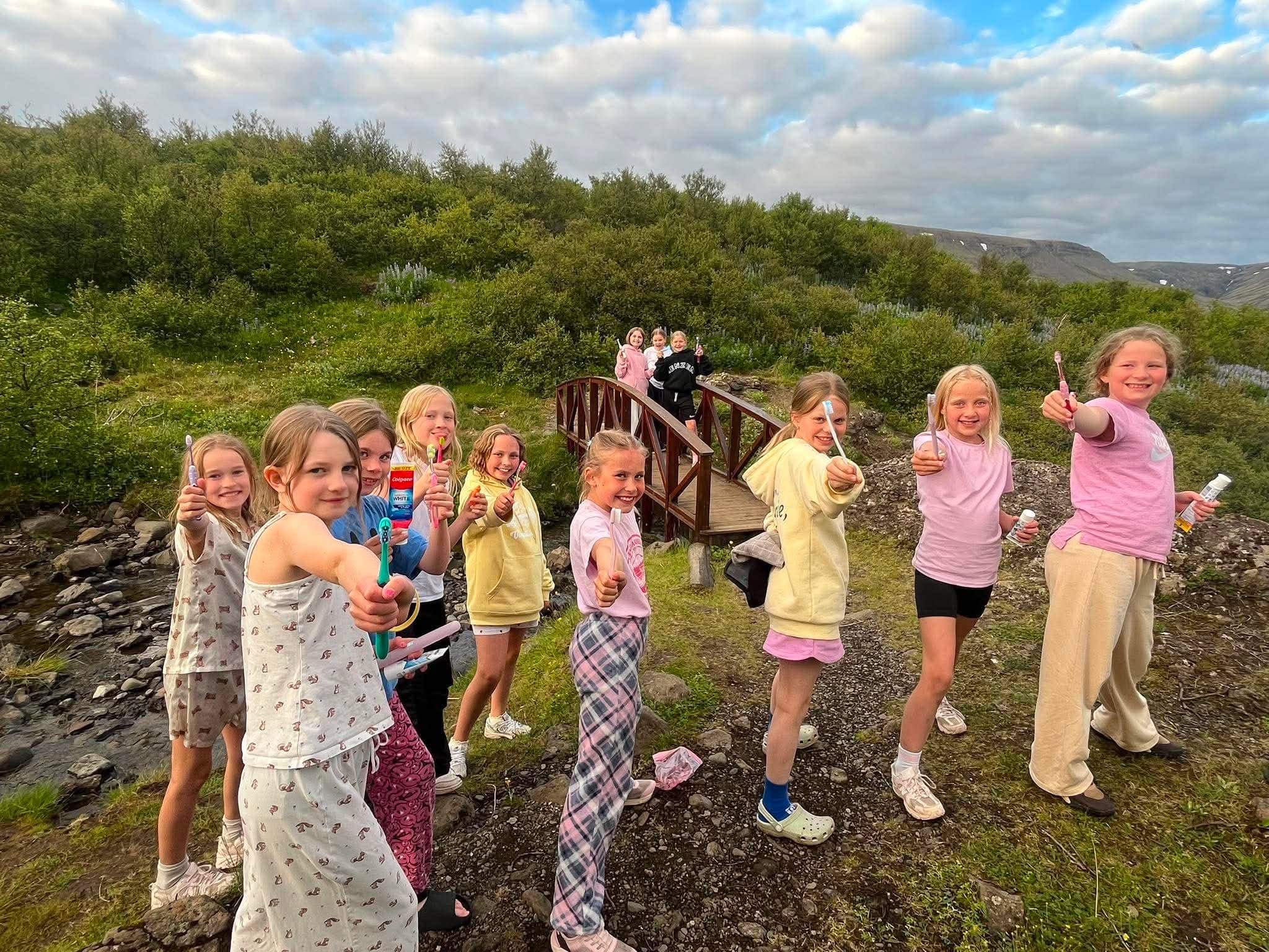 Tannburstun í læknum góða :)